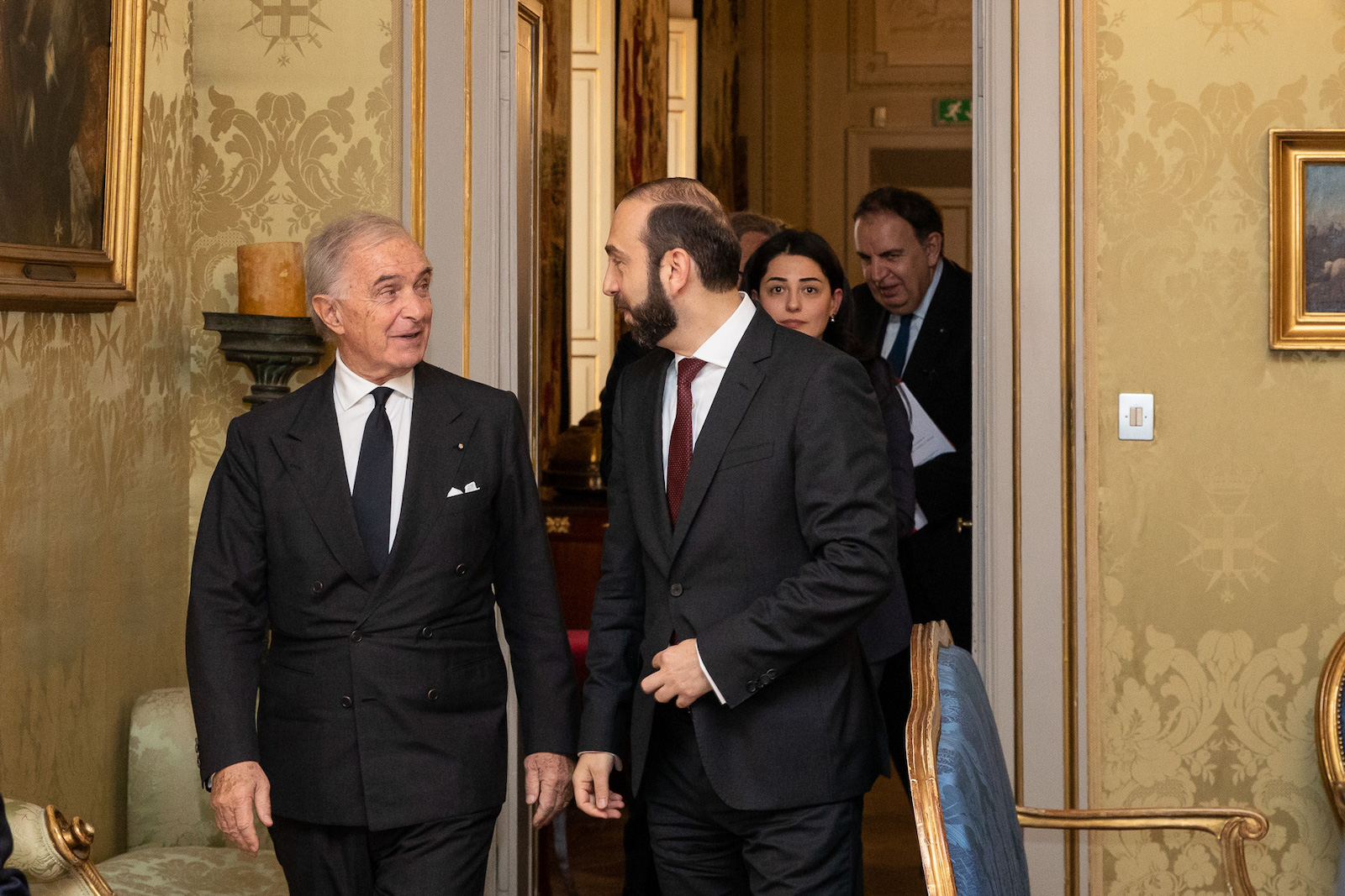 Ministro Affari Esteri armeno Ordine di Malta