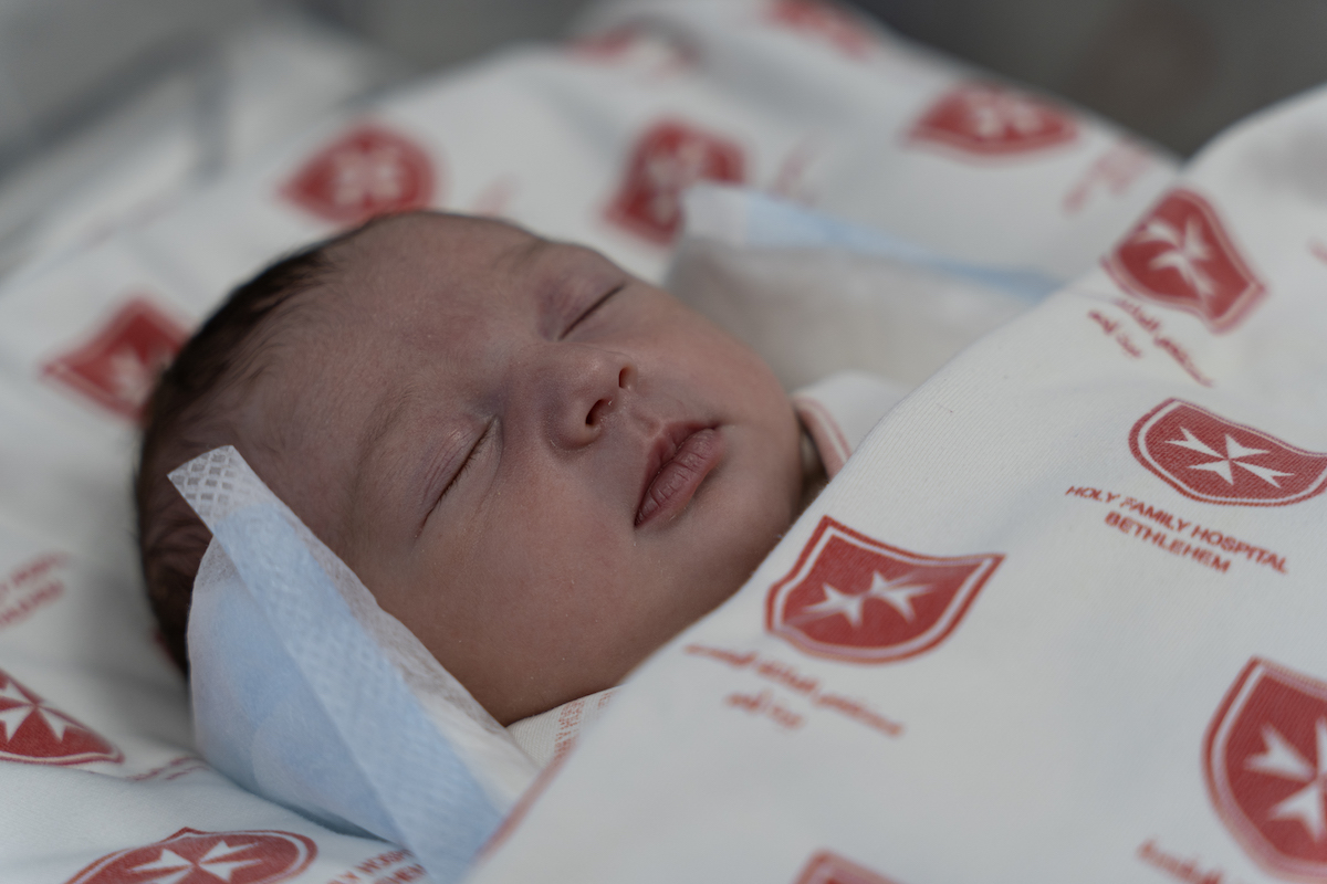 All’Ospedale della Sacra Famiglia di Betlemme si aspetta la nascita del 100.000esimo bambino