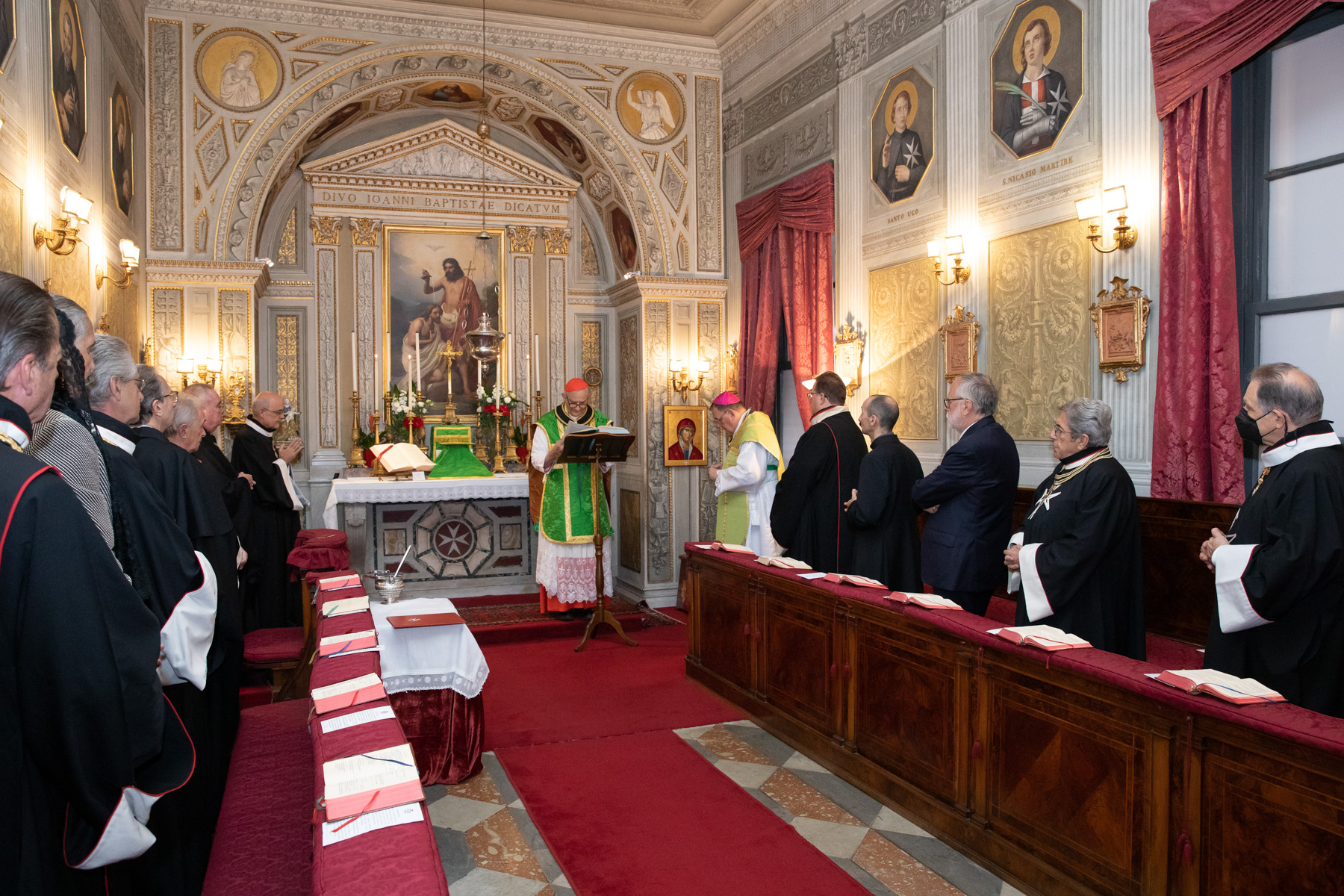 Kardinal Matteo Maria Zuppi Ehren- und Devotions Großkreuz-Bailli des Malteserordens