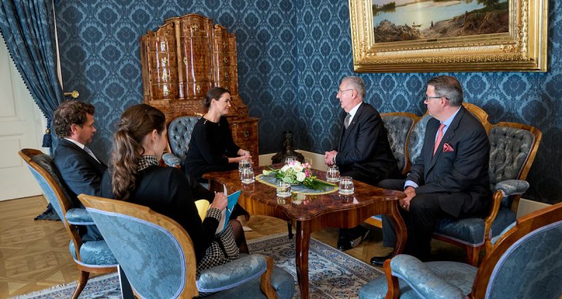 Der neue Botschafter des Malteserordens in Ungarn legt seine Beglaubigungsschreiben vor