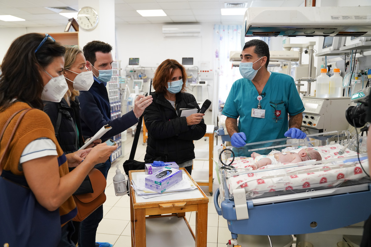 Das Holy Family Hospital in Bethlehem erwartet die Geburt des 100.000sten Kindes