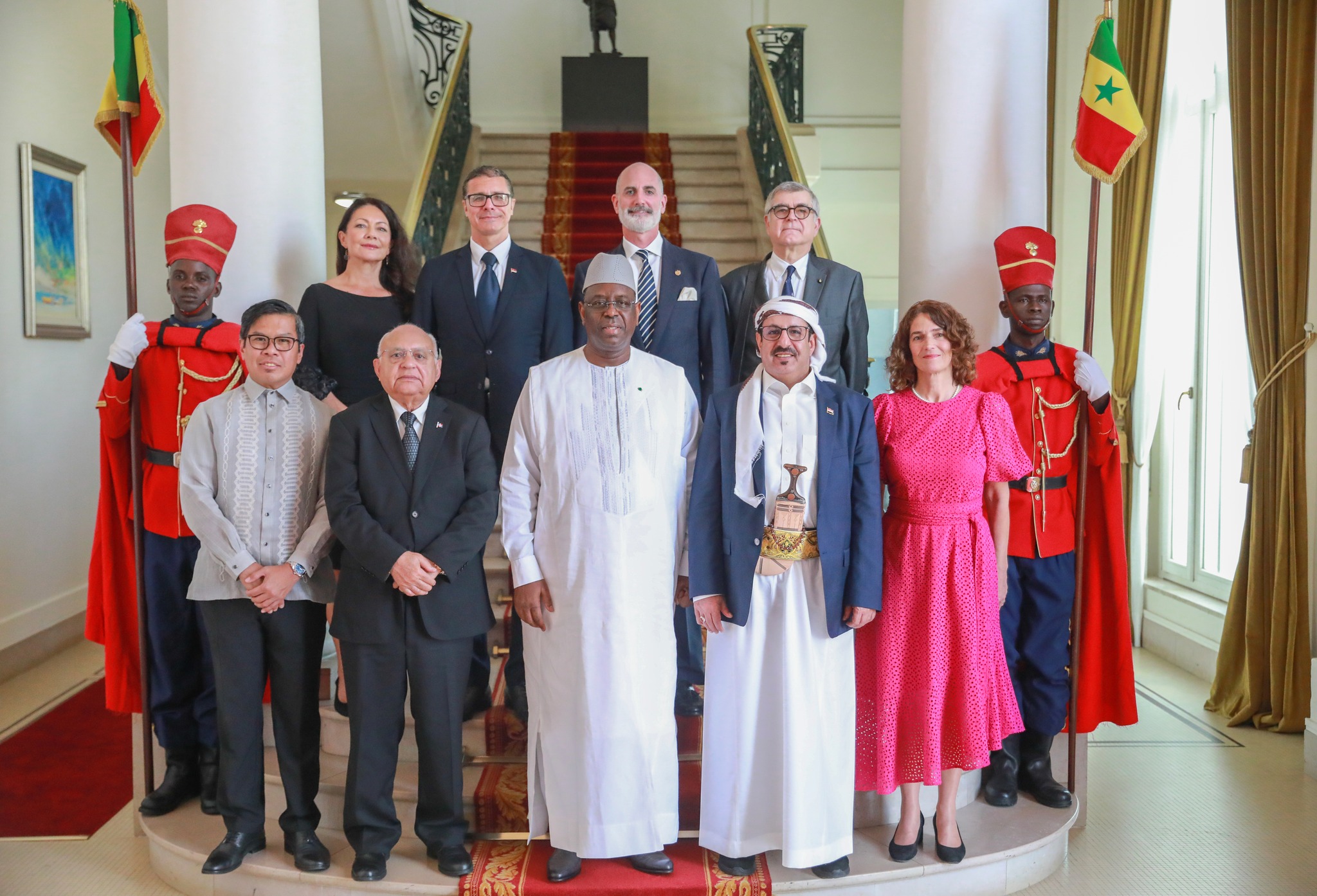 Der neue Botschafter des Malteserordens in Senegal legt seine Beglaubigungsschreiben vor