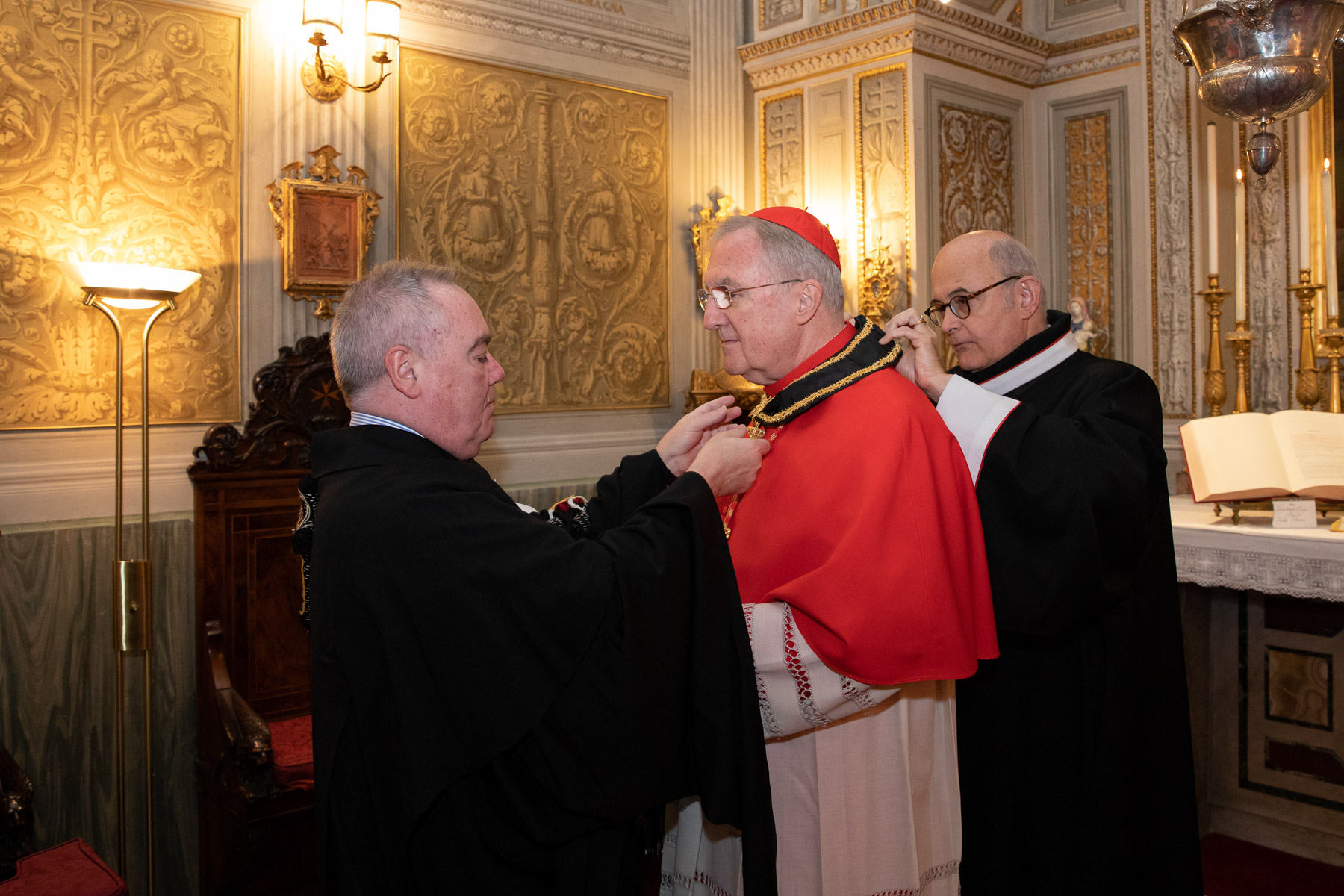 Cardinal Arthur Roche Bailiff  Order of Malta