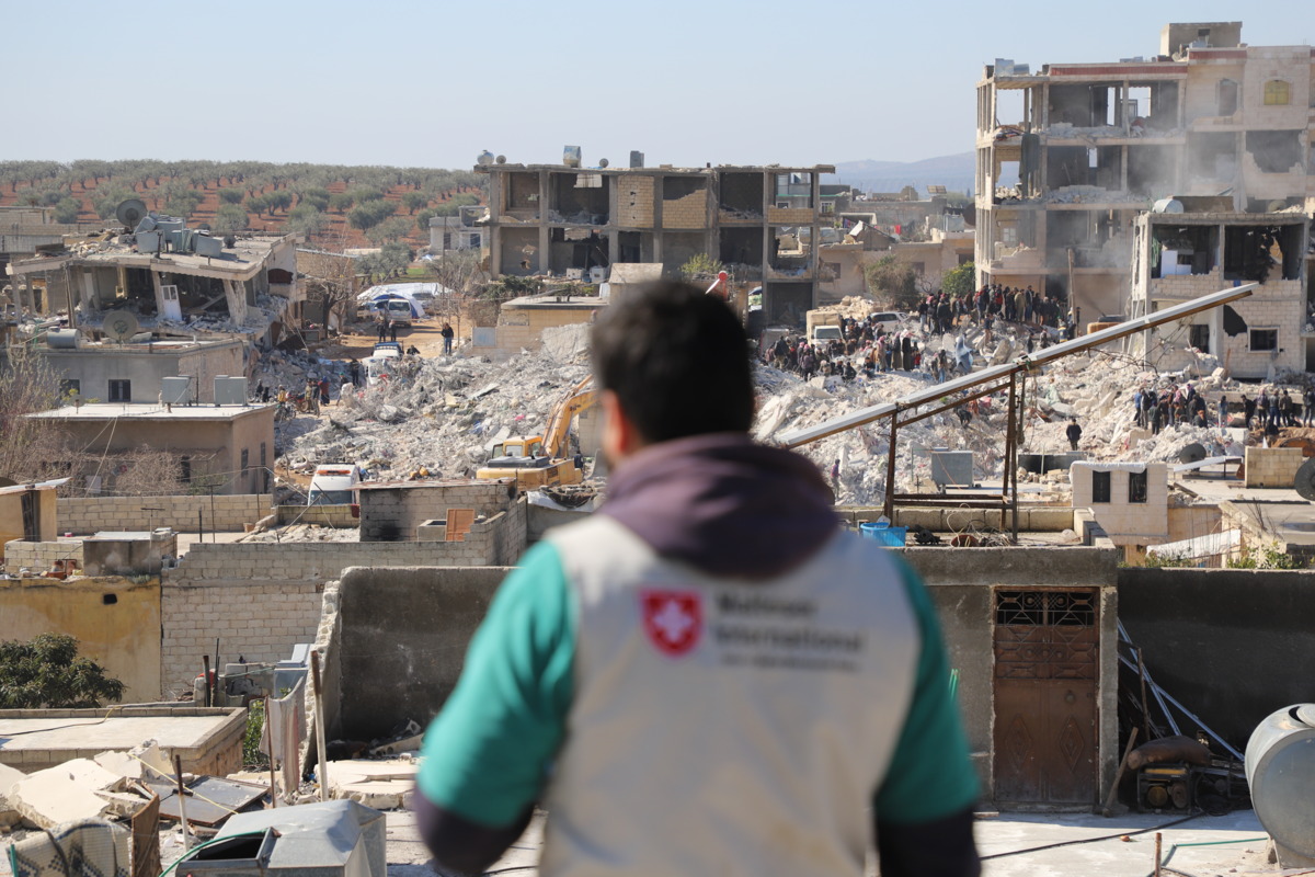 Malteser International distributing aid in Syria