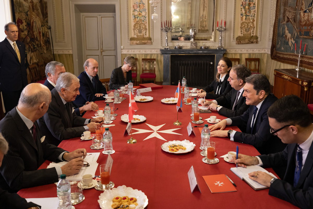 Incontro tra il Gran Cancelliere e il Vice Ministro degli esteri armeno