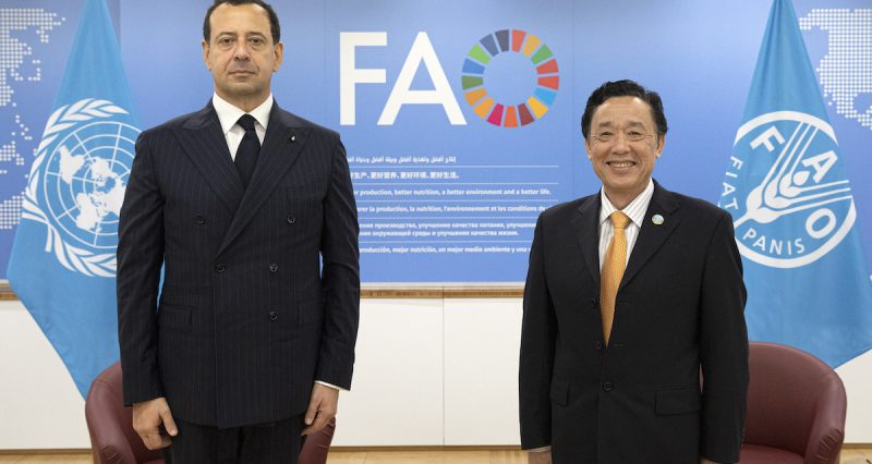 Le nouvel Observateur permanent de l’Ordre souverain de Malte auprès de la FAO a présenté ses lettres de créance