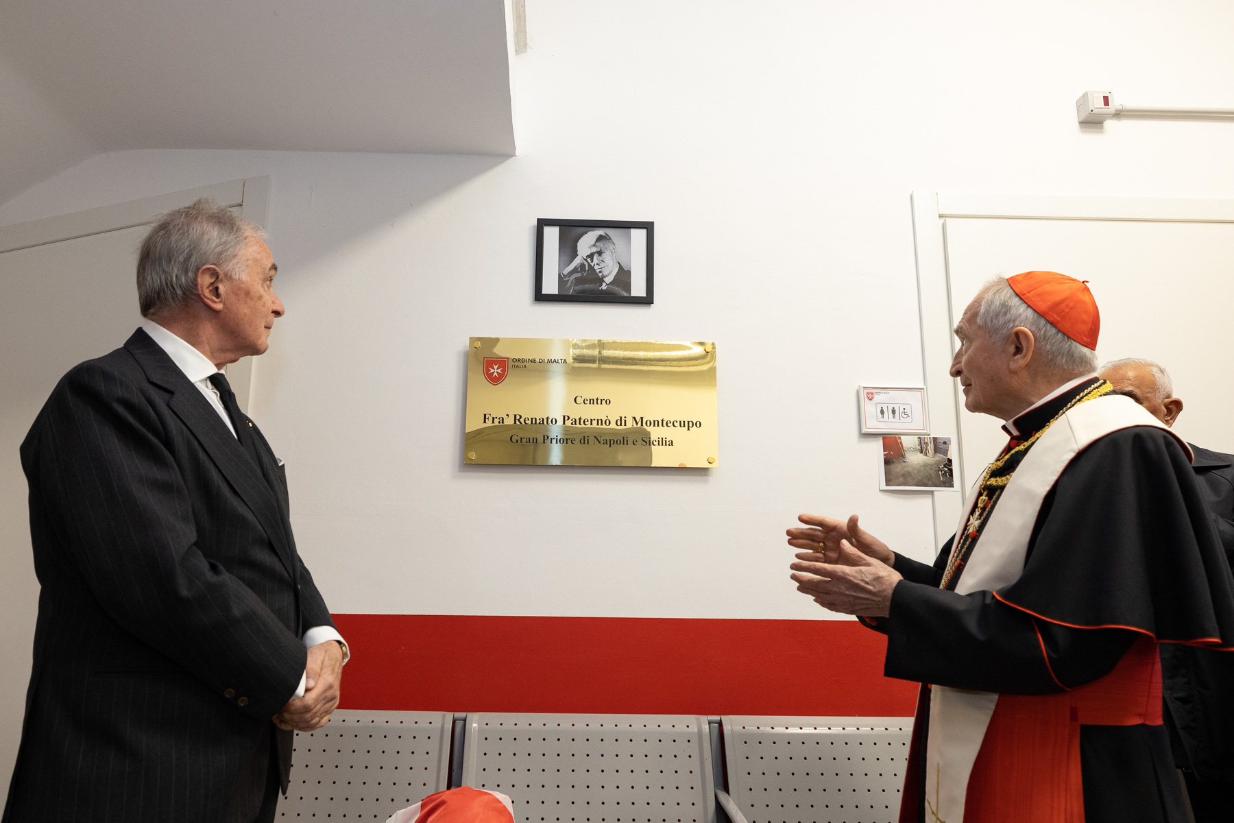 Inauguration d’un nouveau centre d’assistance pour les sans-abri au cœur de Rome