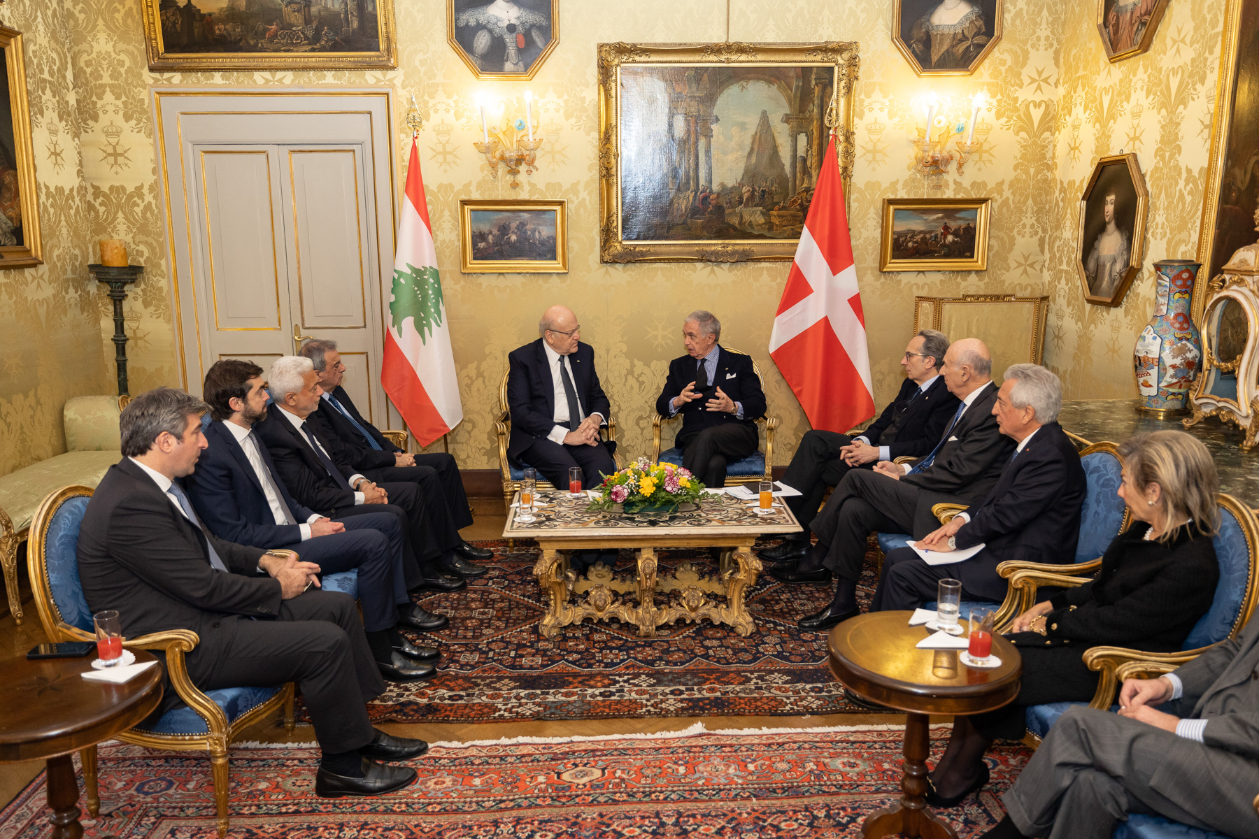 La situazione in Libano nei colloqui con il Primo Ministro Najib Mikati