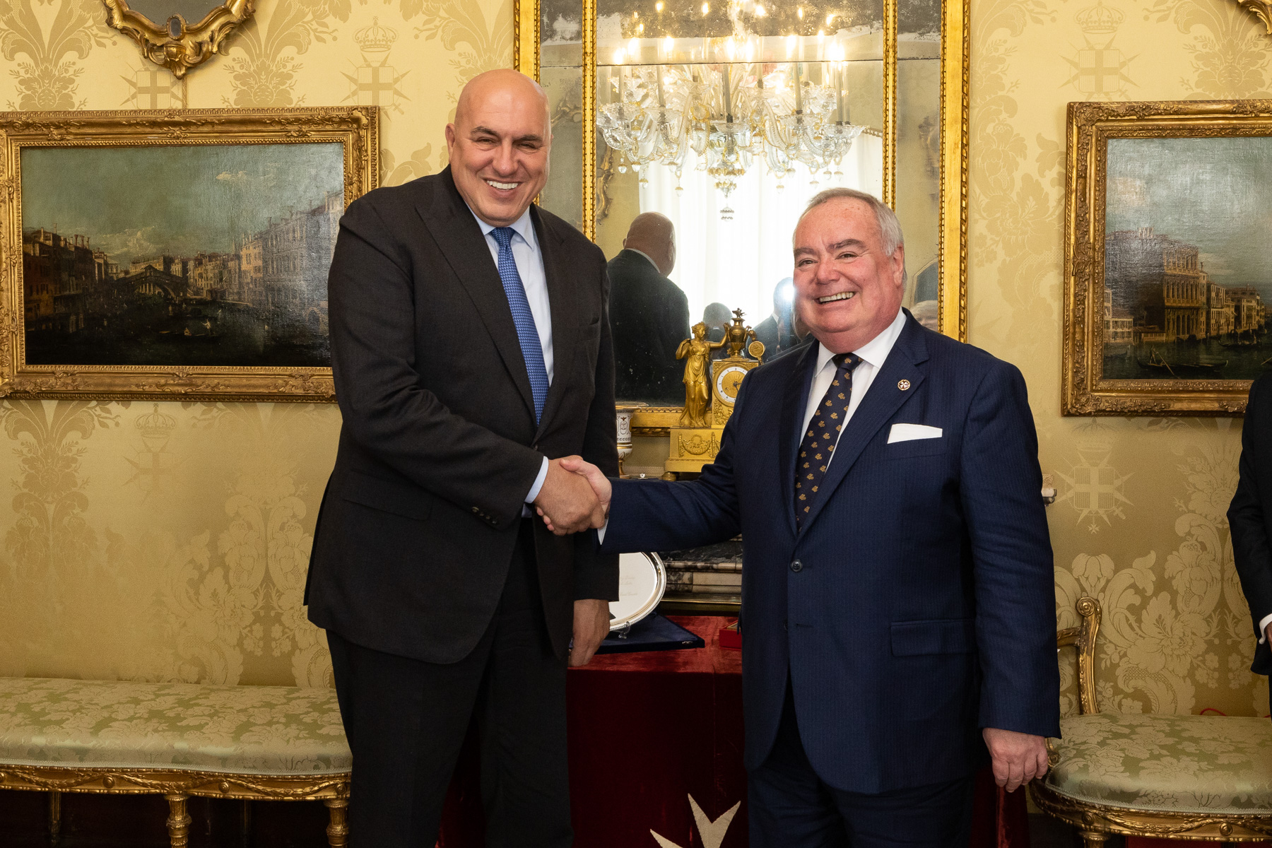 Italian Defence Minister Guido Crosetto Order of Malta
