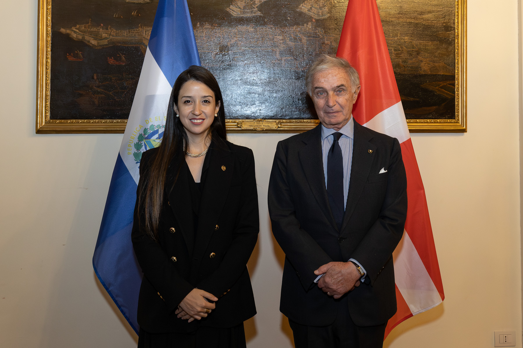 Deputy Minister Foreign El Salvador Order of Malta