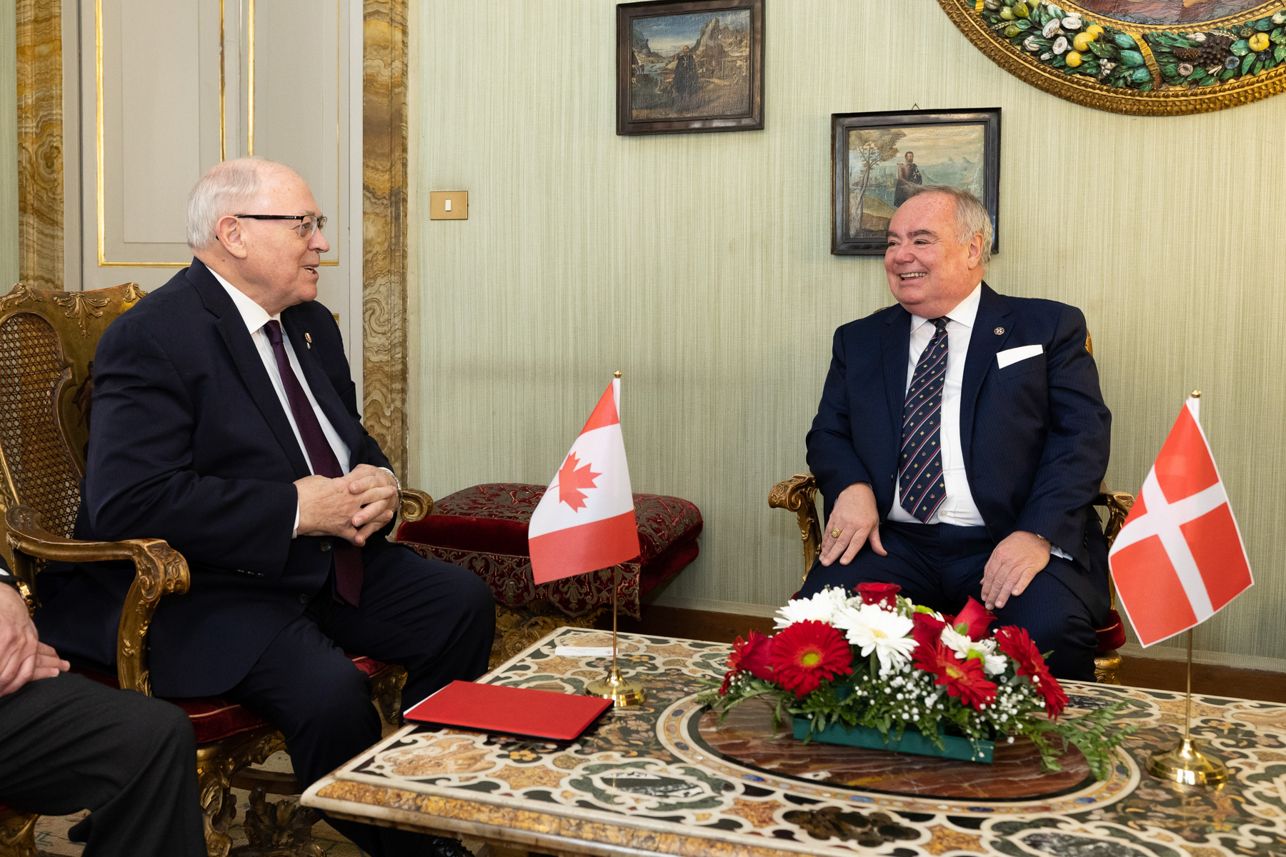 Official visit of the Speaker of the Senate of Canada