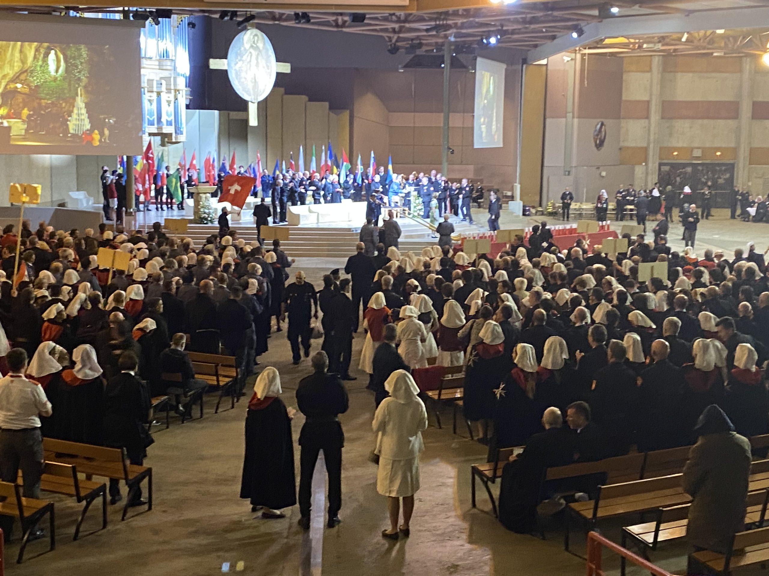 65ª peregrinación internacional a Lourdes, dirigida por el Gran Maestre Frey John Dunlap