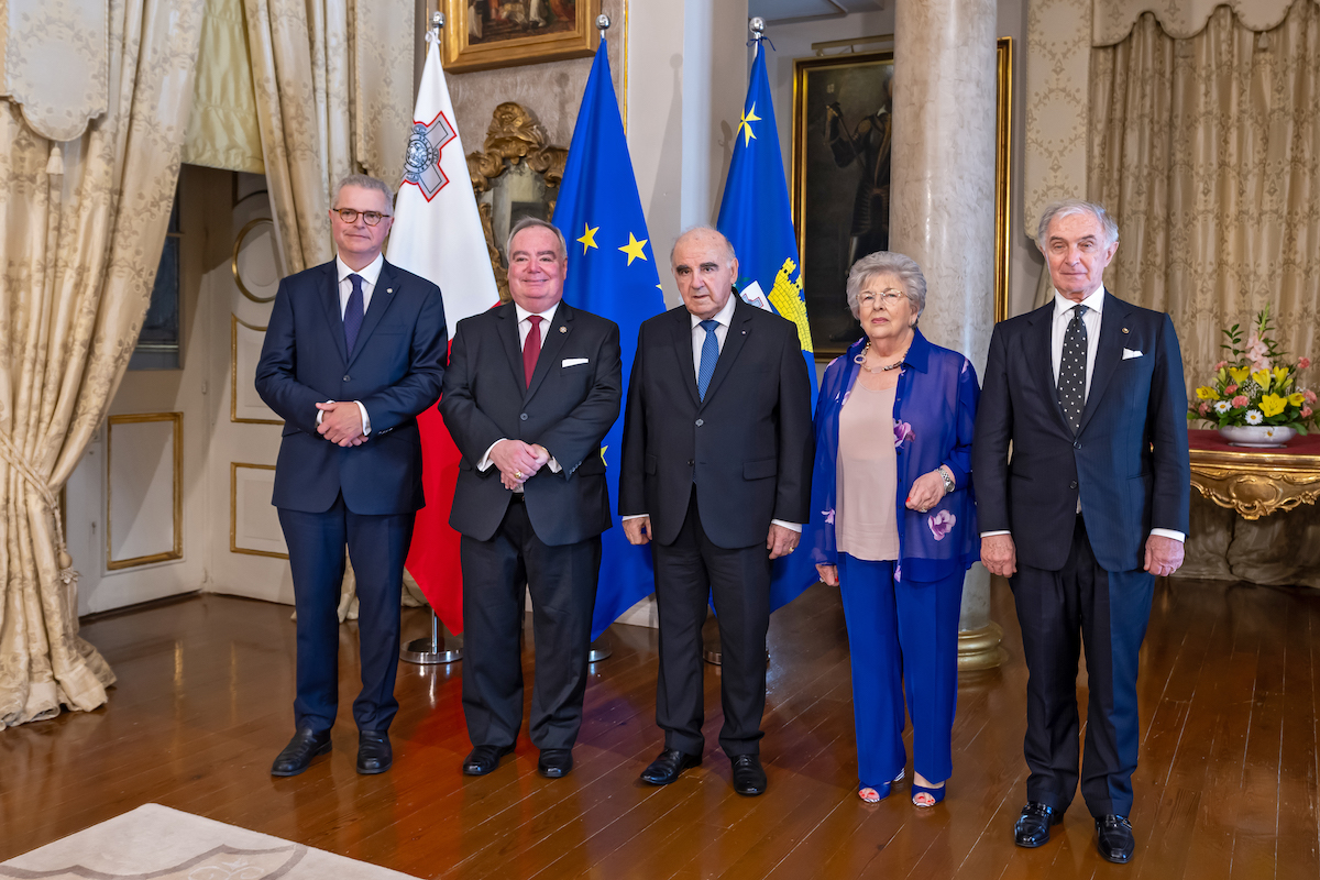 Visite officielle du Grand Maître à Malte