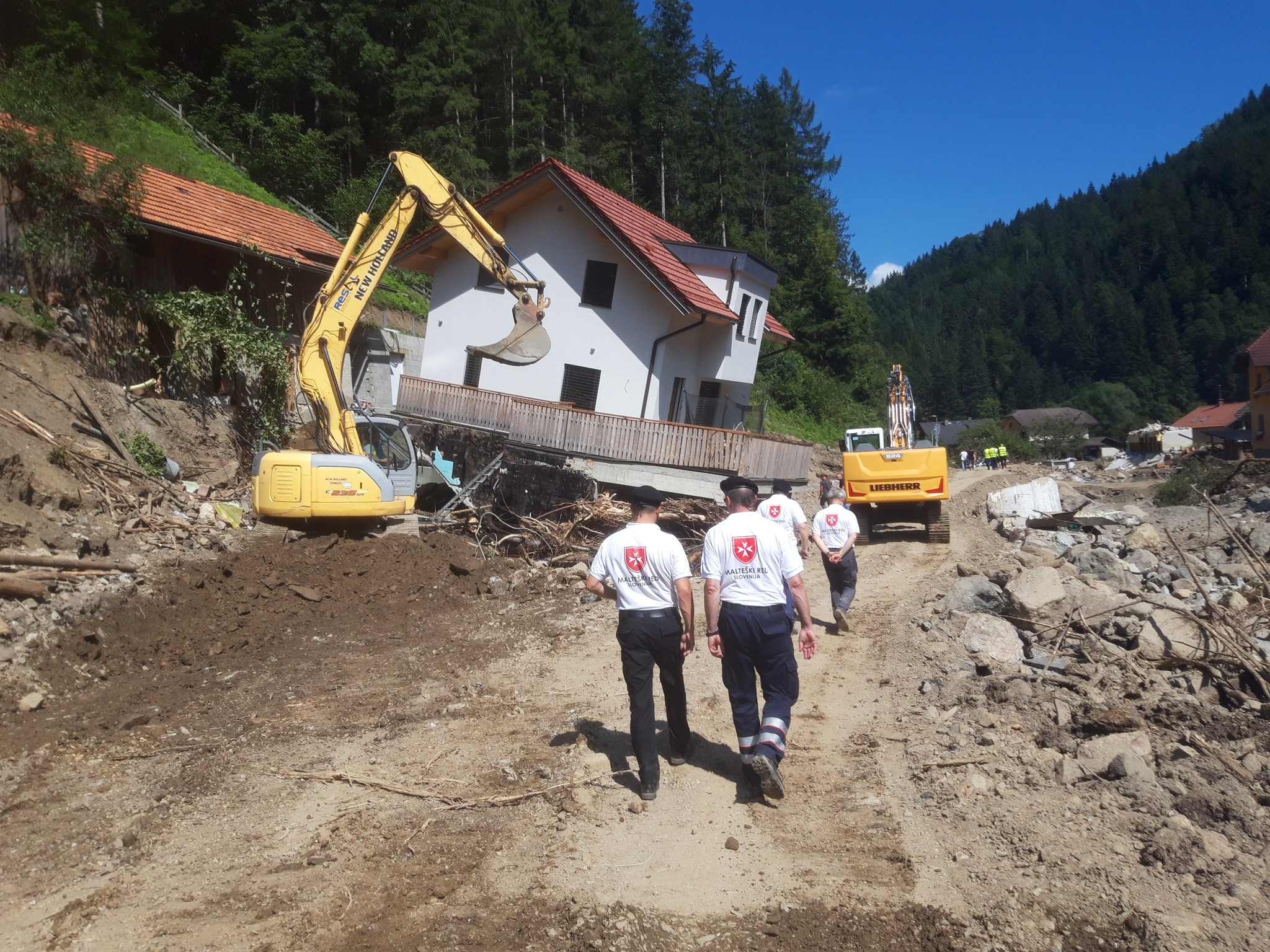 Schlimmste Naturkatastrophe in der Geschichte Sloweniens