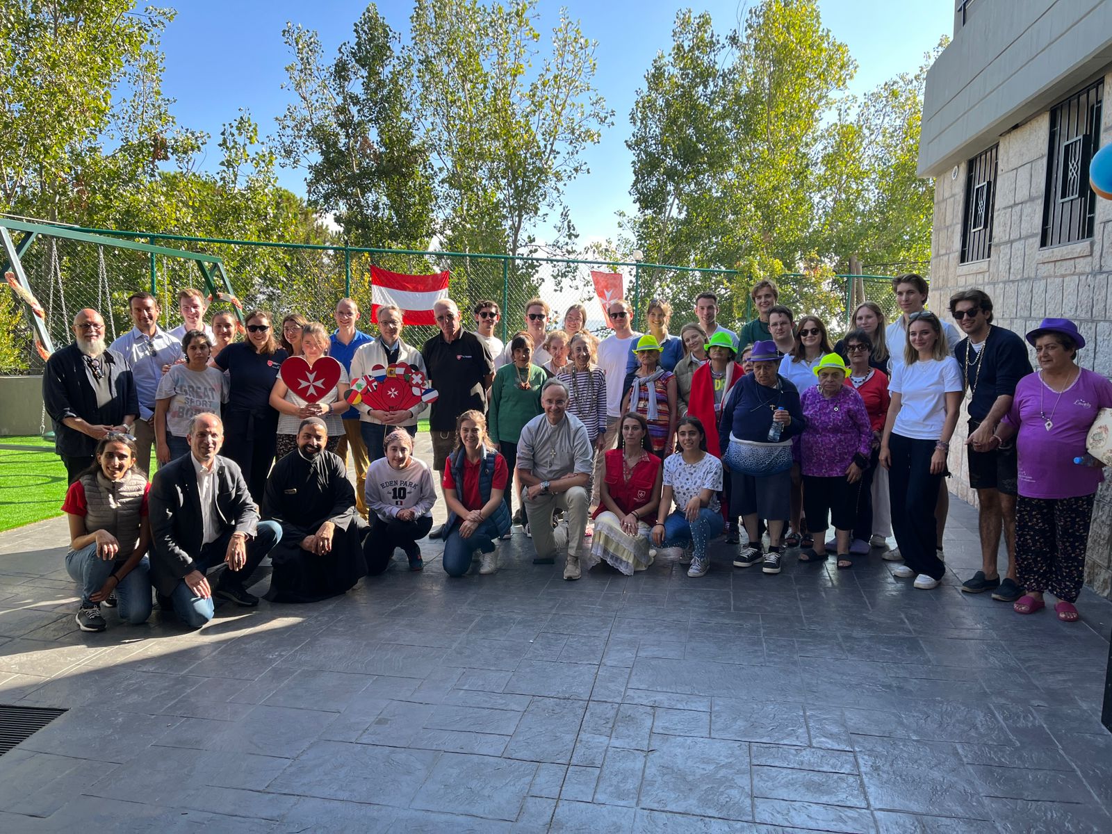 Der Großhospitalier besucht im Libanon einige der landesweit wichtigsten Projekte des Malteserordens
