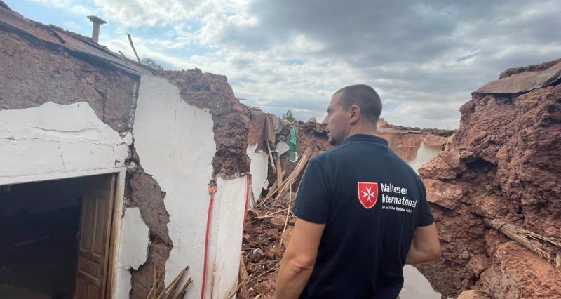 earthquake Morocco Malteser International