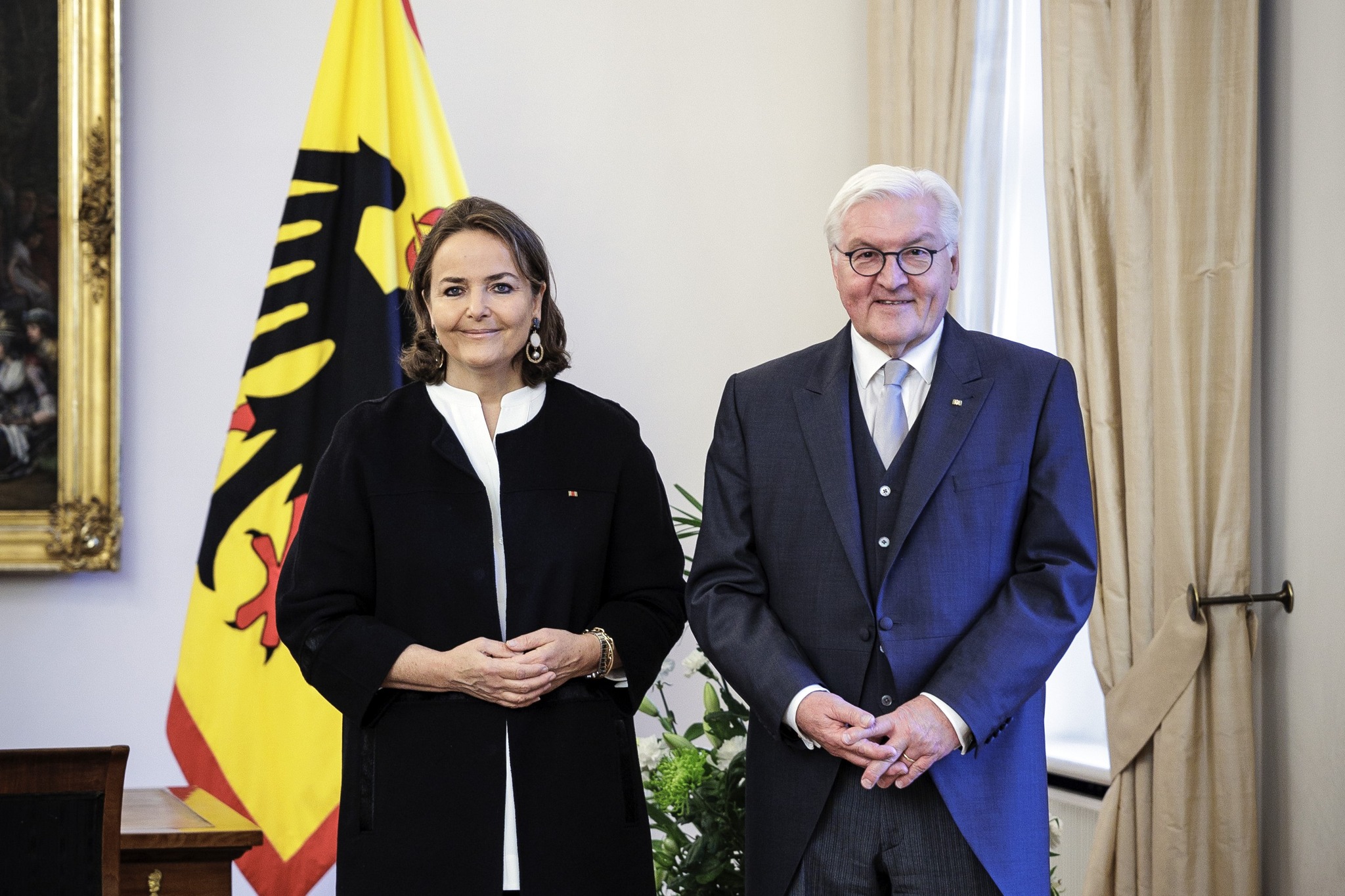 The new Ambassador of the Order of Malta to Germany presents her letters of credence