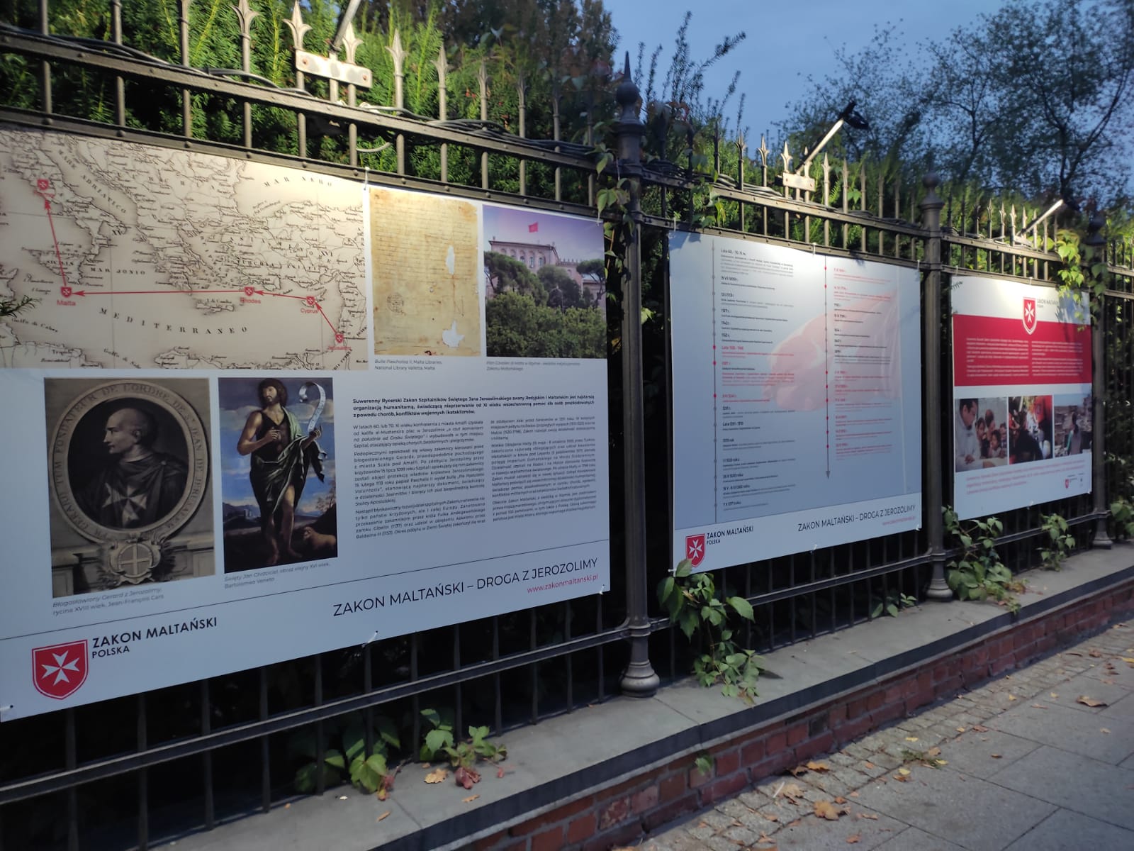 Open air exhibition inaugurated in Warsaw