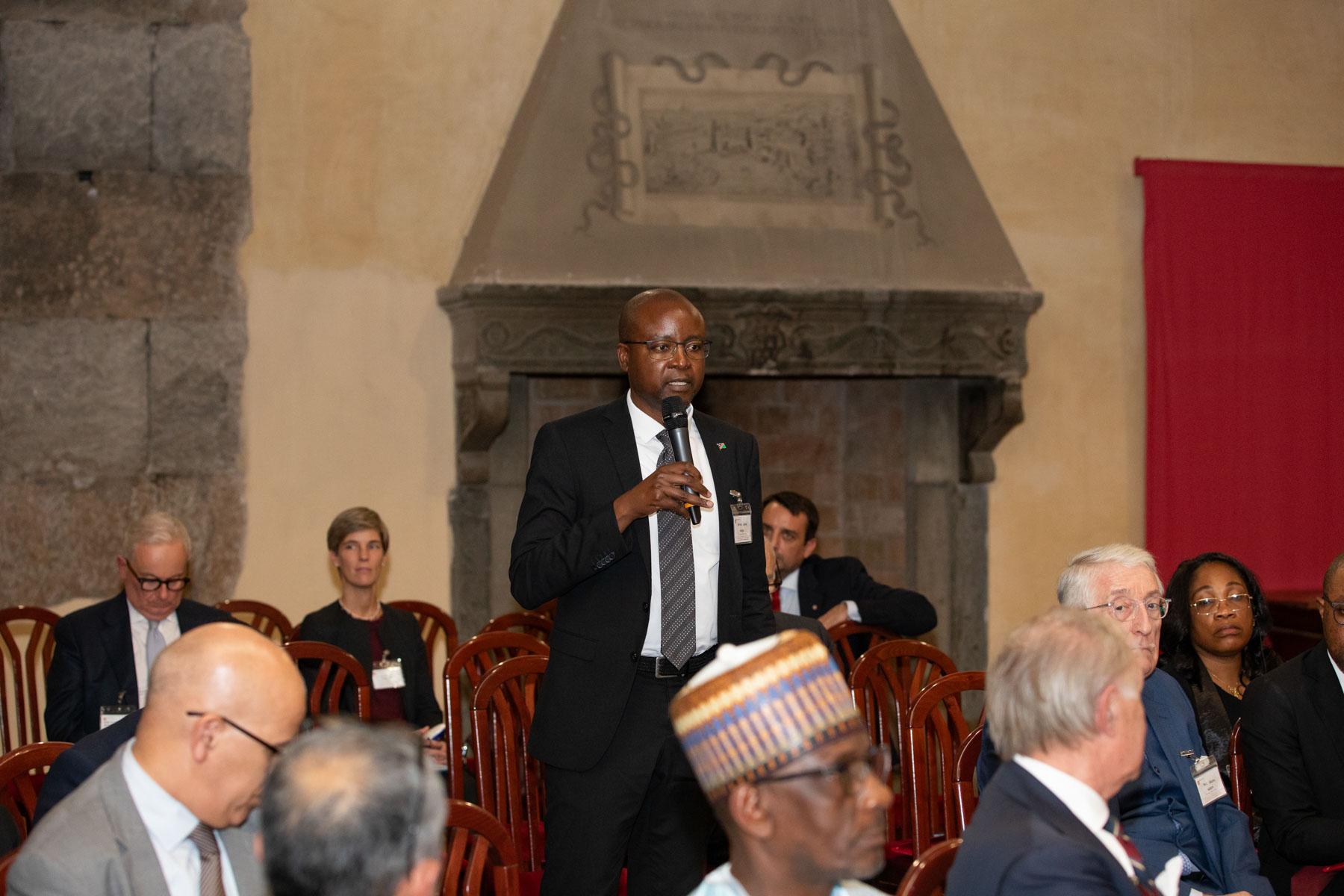 Two conferences with diplomats from Asia-Oceania and Africa