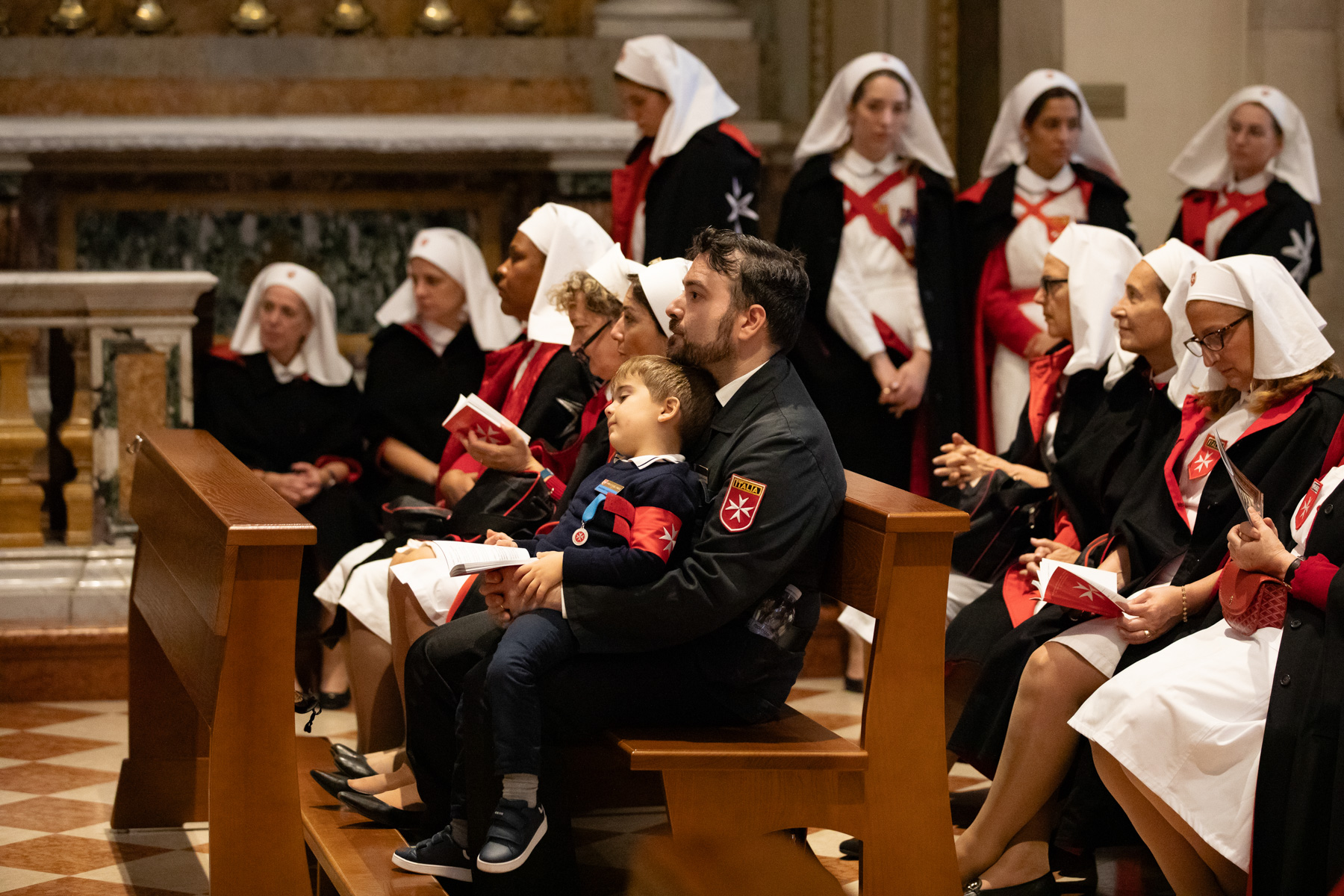 The traditional Loreto pilgrimage of the Order of Malta’s three Italian Grand Priories