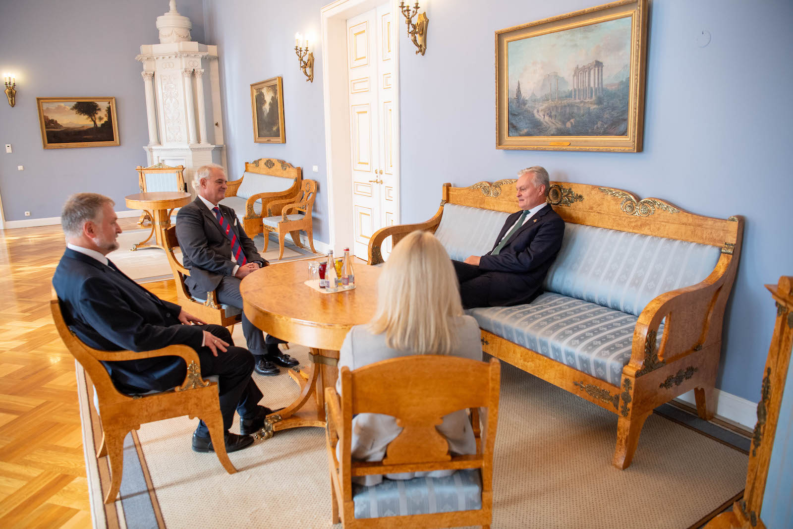 Der neue Botschafter des Malteserordens in Litauen legt seine Beglaubigungsschreiben vor