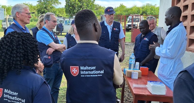Visit full of meetings and projections for Order of Malta’s activities in Uganda and South Sudan