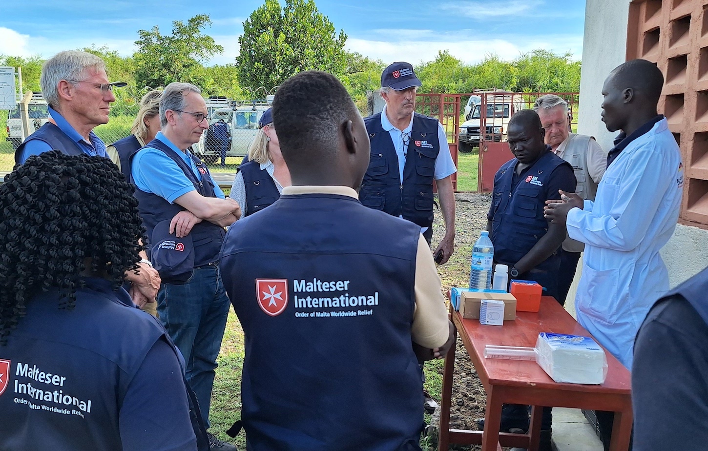 Besuch mit vielen Begegnungen und Perspektiven für die Aktivitäten des Malteserordens in Uganda und im Südsudan