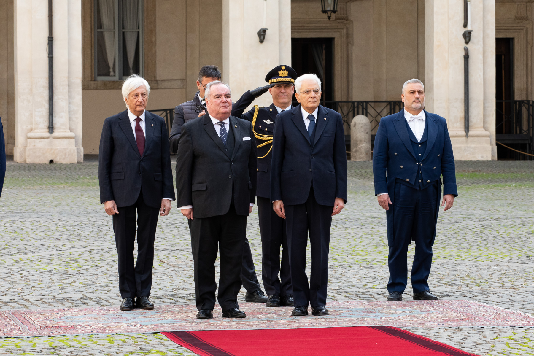 Le nouveau Gouvernement de l’Ordre souverain de Malte reçu en visite officielle par le président Sergio Mattarella