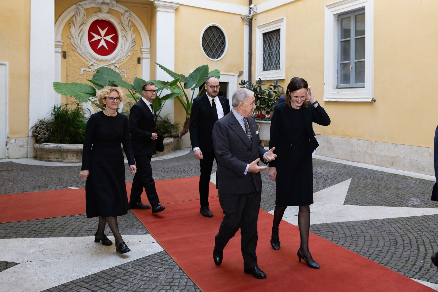 Il Gran Cancelliere incontra la Presidente del Parlamento della Repubblica di Lituania