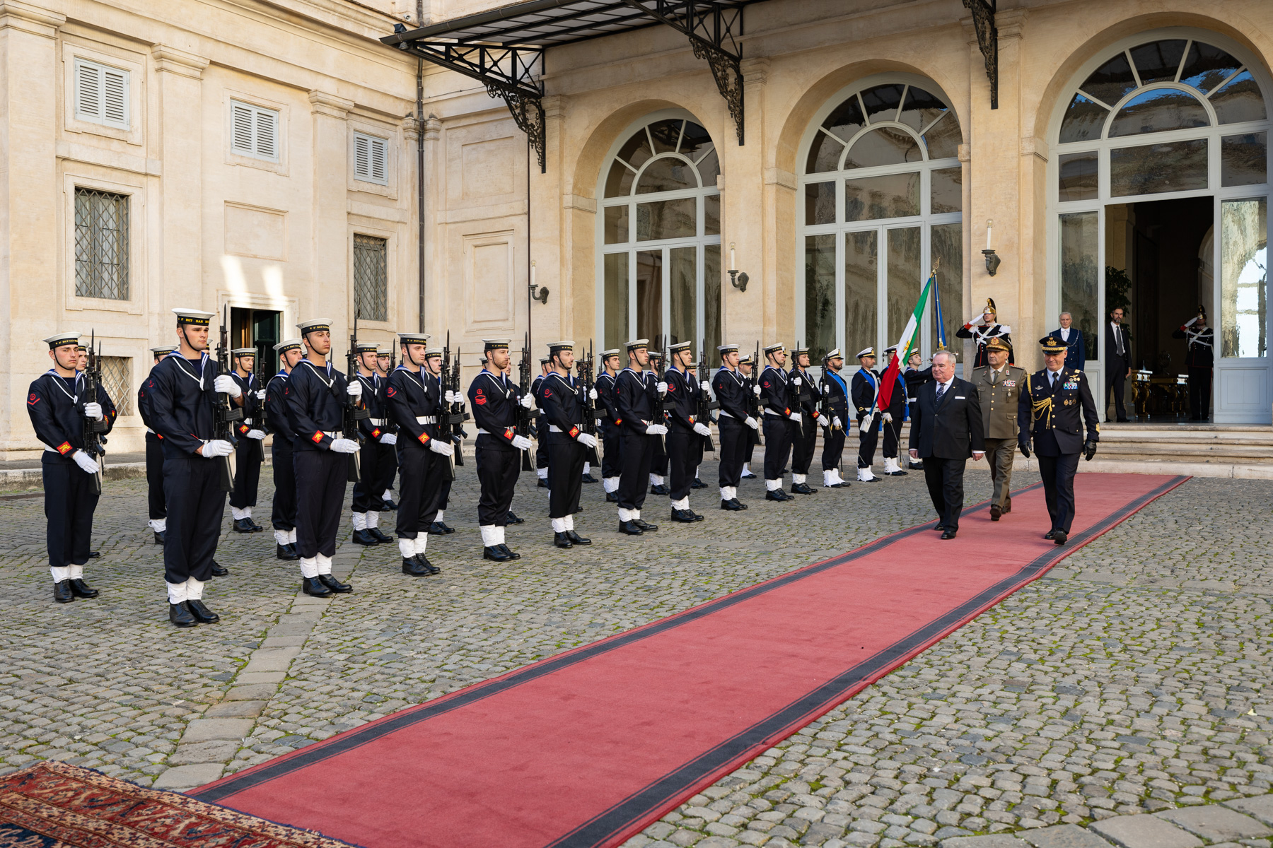 Le nouveau Gouvernement de l’Ordre souverain de Malte reçu en visite officielle par le président Sergio Mattarella