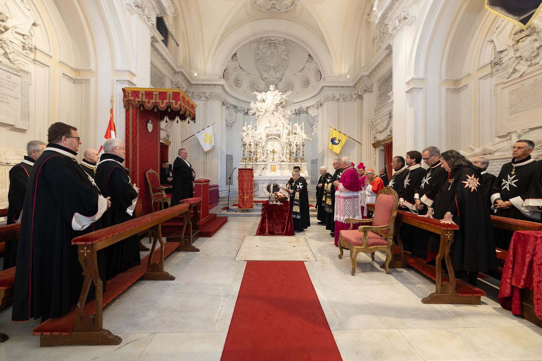 Fra’ Roberto Viazzo takes an oath