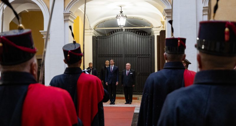 Grand Master of Sovereign Order of Malta receives President of Paraguay on official visit