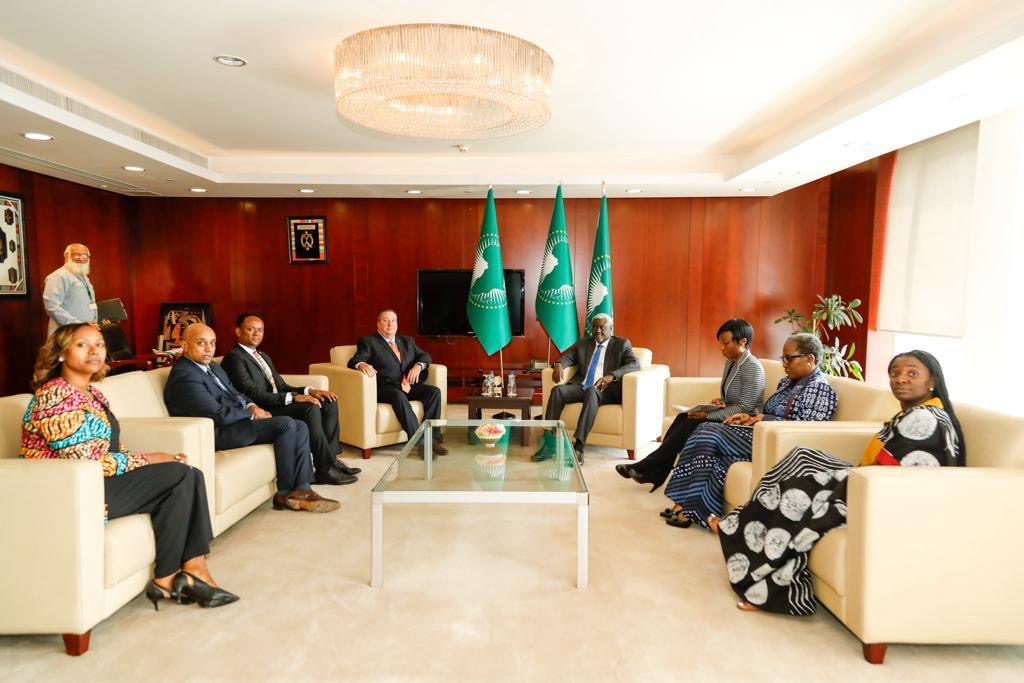 The new Permanent Representative of the Order of Malta to the African Union presents his letters of credence