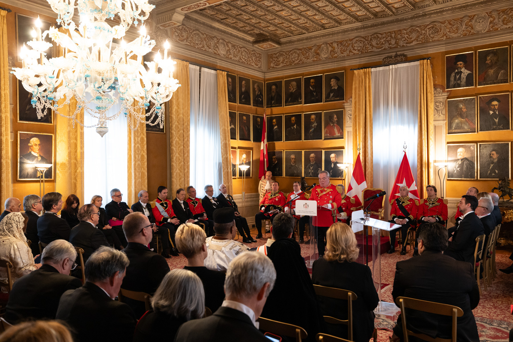 Discurso de año nuevo al Cuerpo Diplomático acreditado ante la Orden de Malta