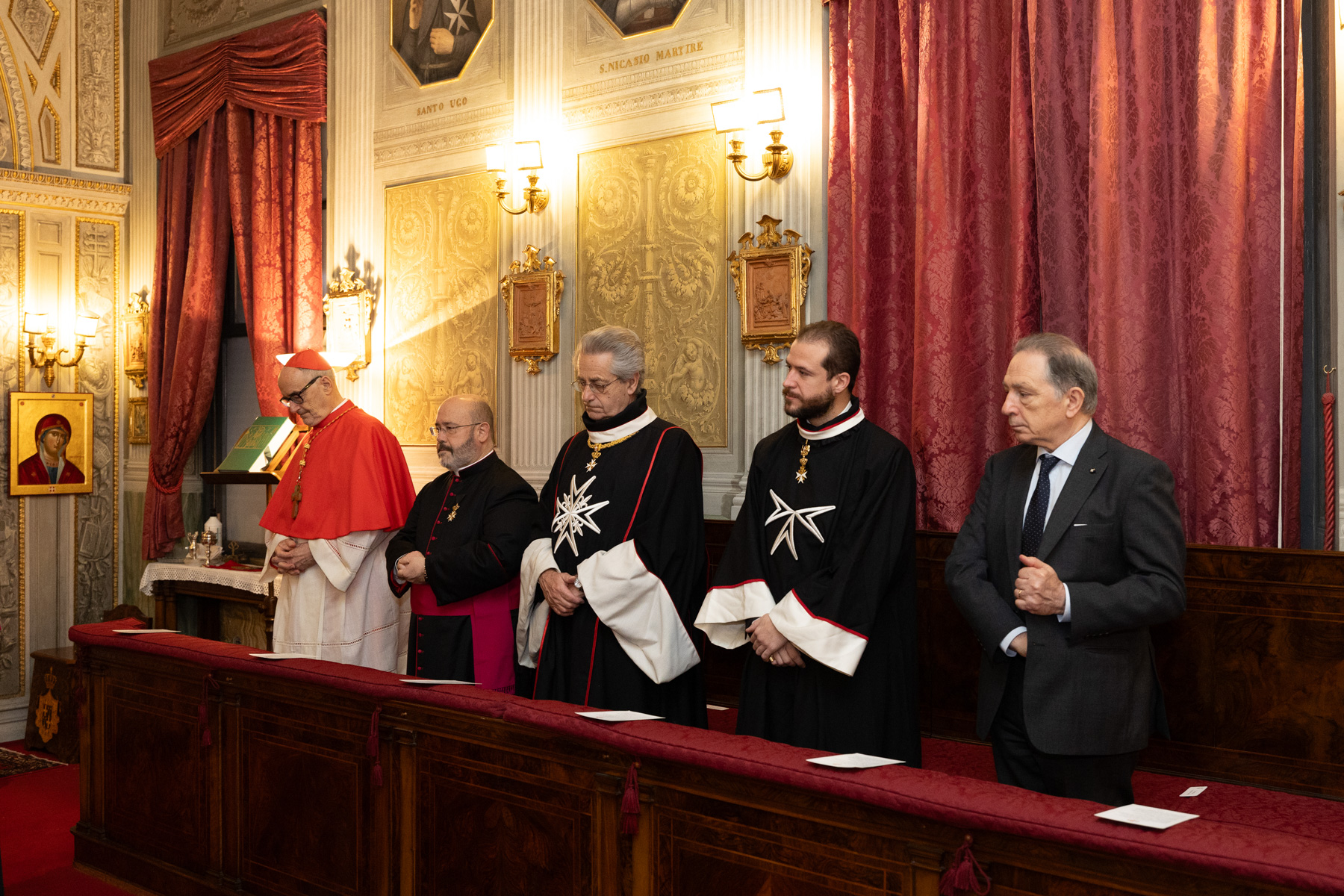Cardinal Michael Czerny, S.J. Bailiff Grand Cross of Honour and Devotion of the Order of Malta