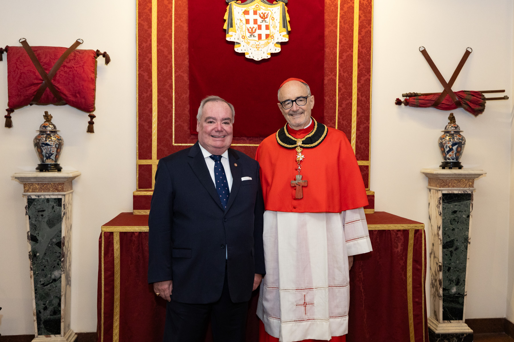 Cardinal Michael Czerny, S.J. Bailiff Grand Cross of Honour and Devotion of the Order of Malta