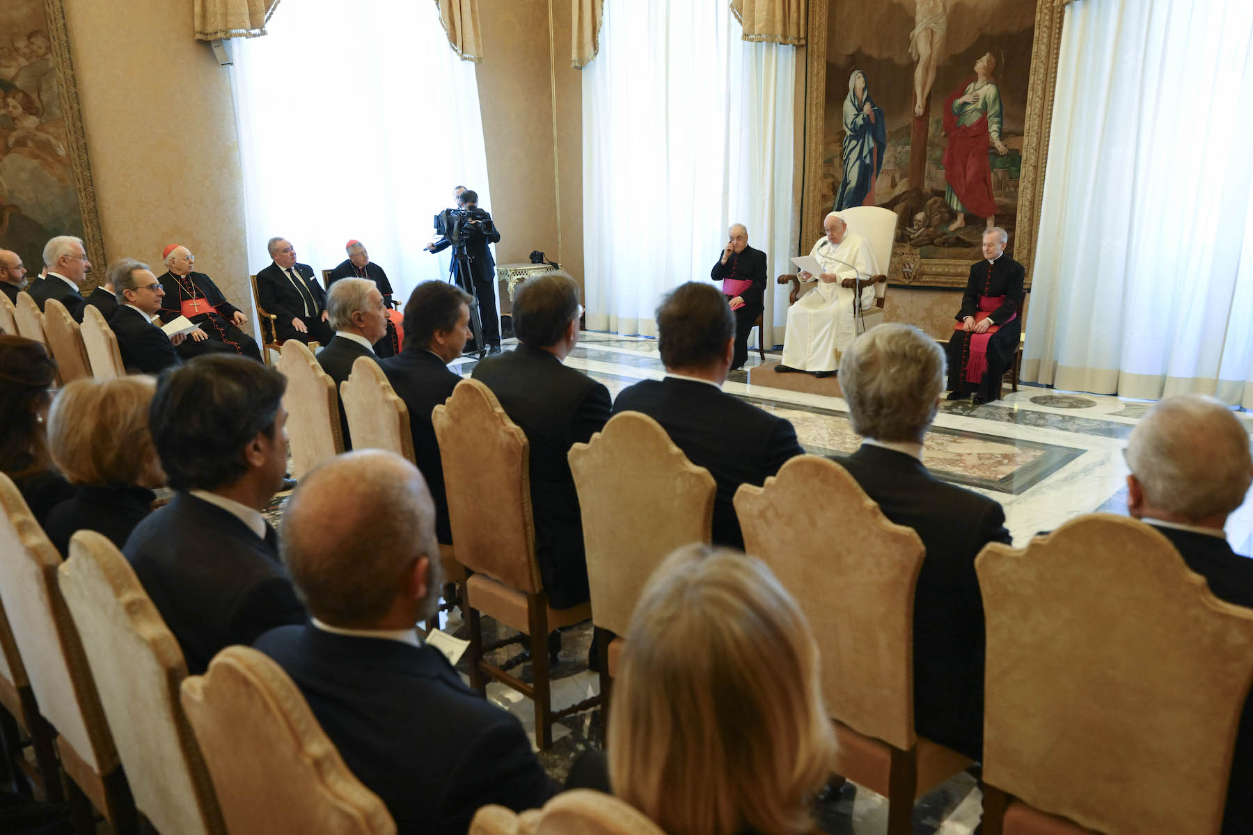 L’audience avec le Saint-Père ouvre les travaux de la dernière journée de la Conférence des ambassadeurs de l’Ordre de Malte