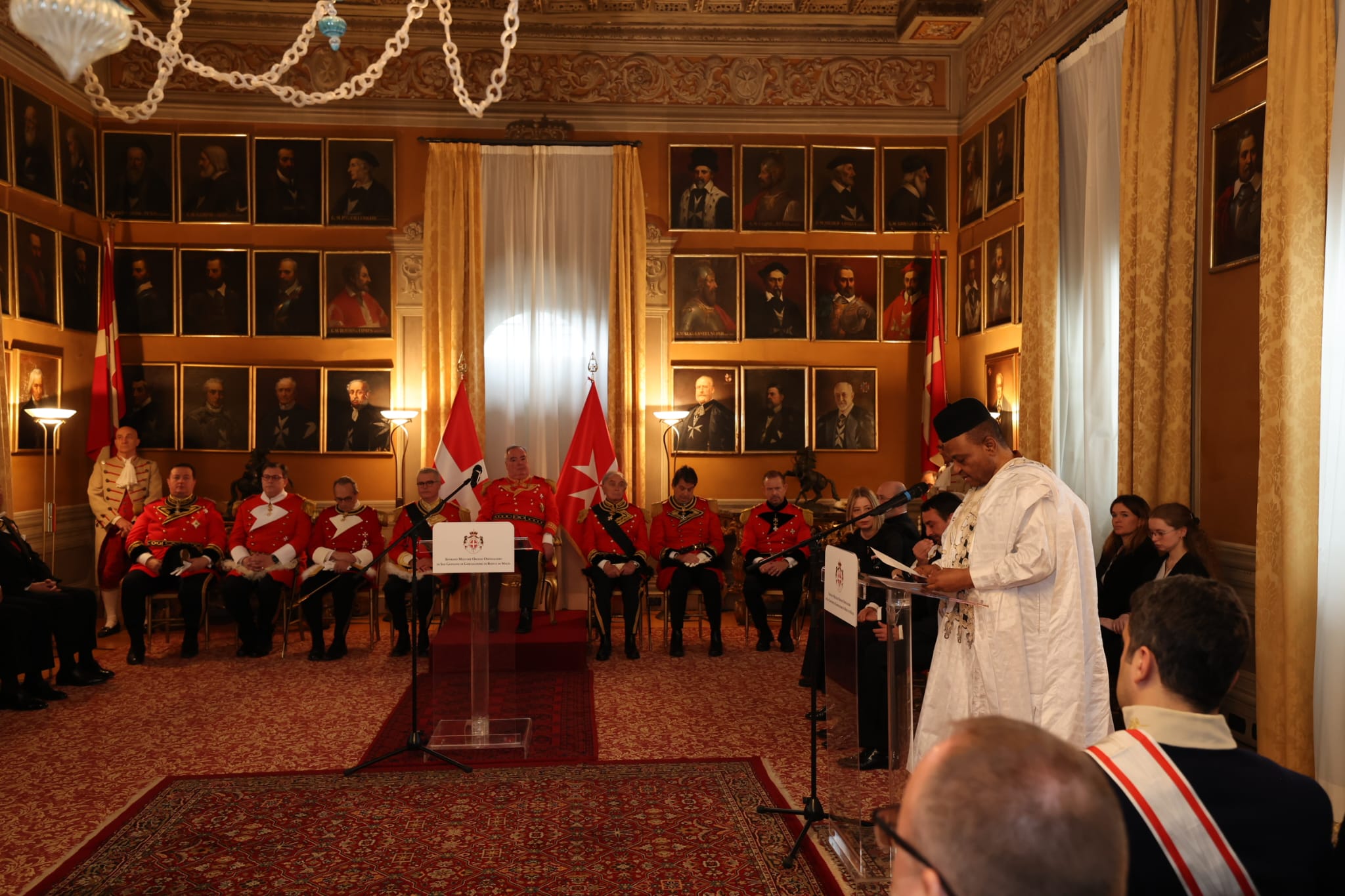 Address of the Dean of the Diplomatic Corps Accredited to the Order of Malta
