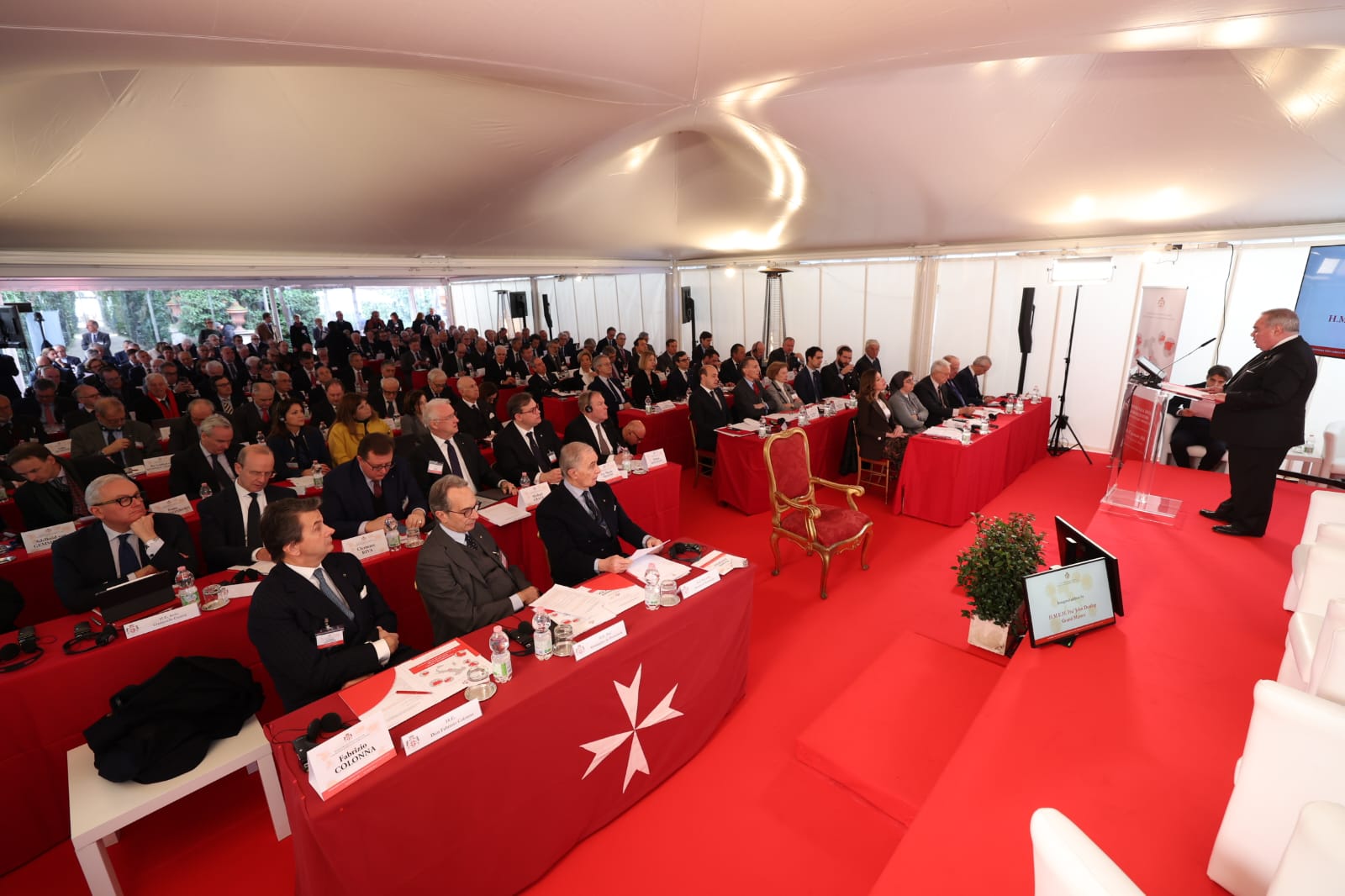 La inteligencia artificial y la diplomacia humanitaria centran la segunda jornada de la Conferencia de embajadores de la Soberana y Militar Orden de Malta