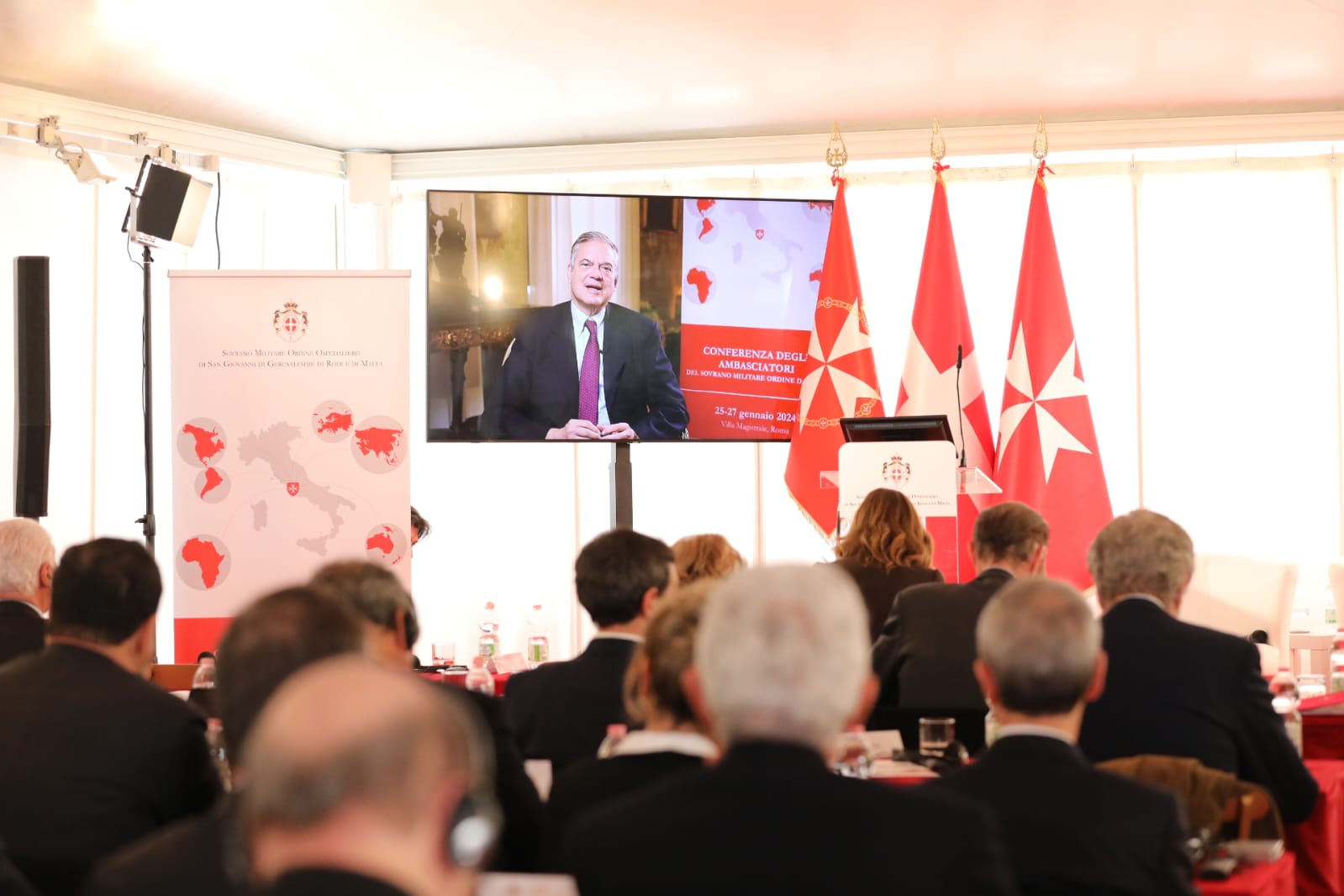 Focus on artificial intelligence and humanitarian diplomacy on day two of the Sovereign Military Order of Malta Ambassadors Conference