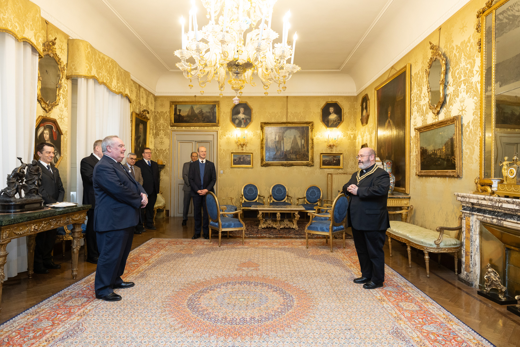 Monsignore Luis Manuel Cuña Ramos, Ehren-Großkreuz Konventualkaplan des Malteserordens