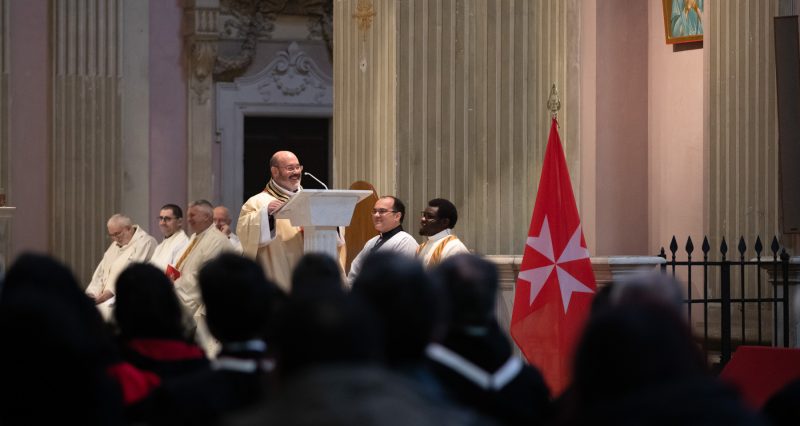 Misa de inicio de mandato del prelado de la Orden de Malta: una invitación a servir con alegría