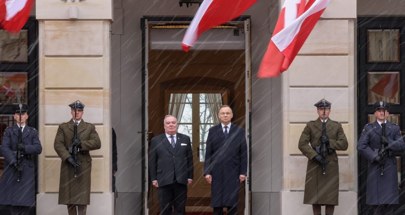 Offizieller Besuch des Großmeisters beim polnischen Präsidenten Andrzej Duda