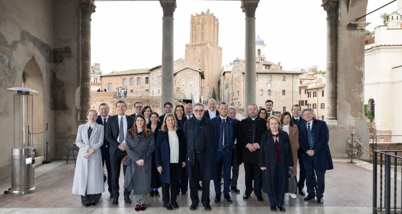 Meeting in Rome with a delegation from the Conseil National of the Principality of Monaco