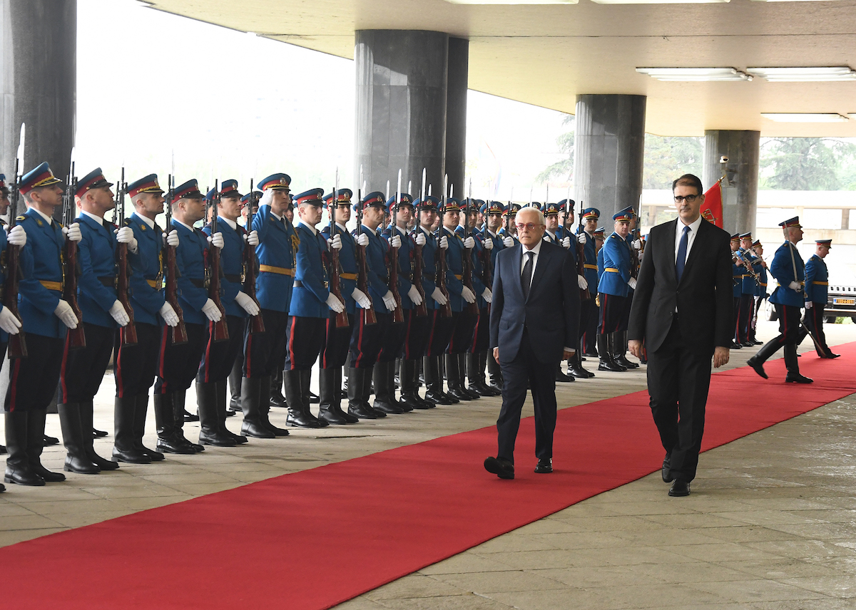 The Ambassador of the Sovereign Order of Malta to Serbia presents his letters of credence