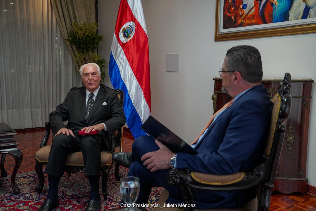 L’ambassadeur de l’Ordre souverain de Malte auprès du Costa Rica a présenté ses lettres de créance