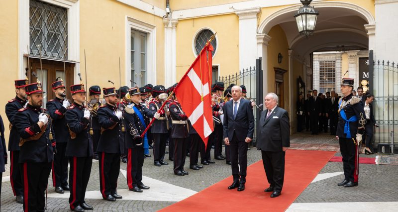 Official visit of the President of Hungary to the Order of Malta
