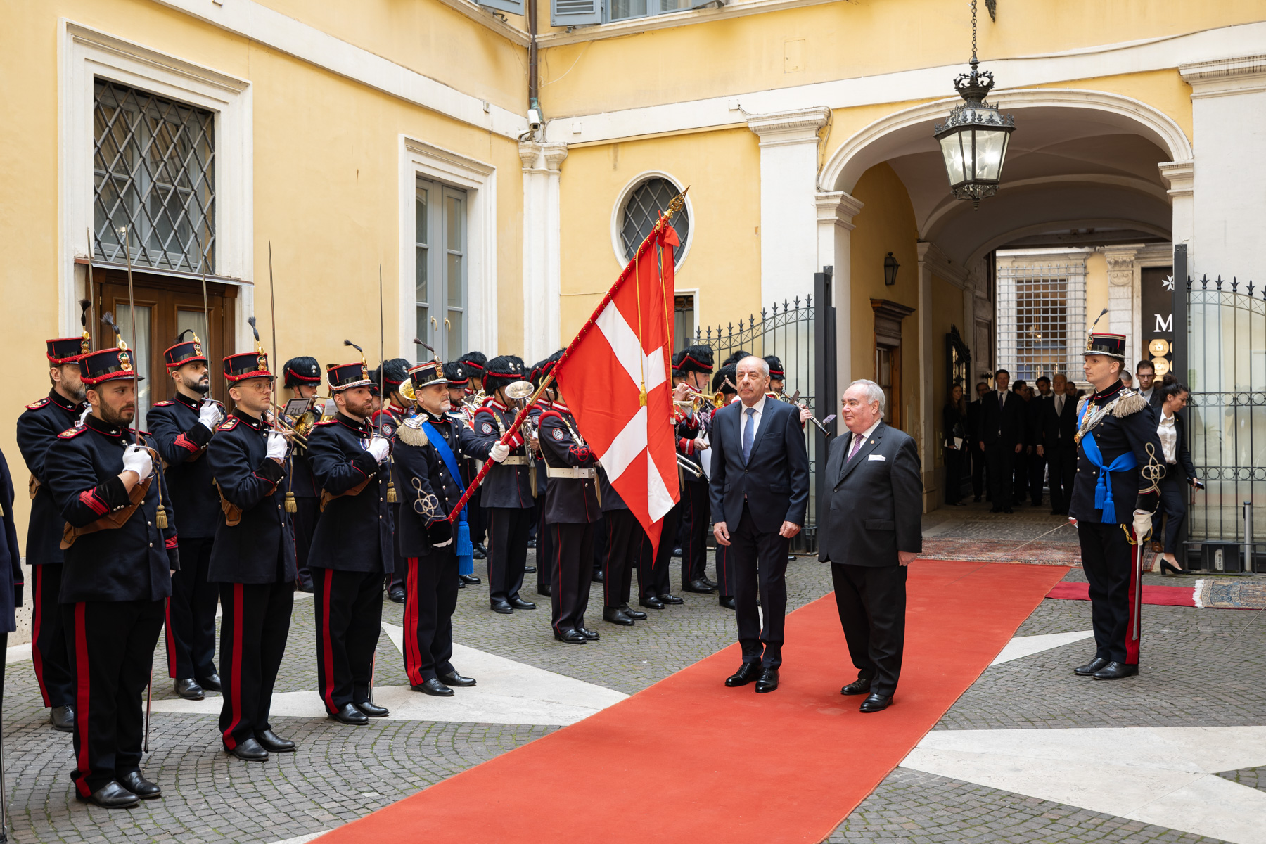 Visite officielle du président de la Hongrie à l’Ordre de Malte