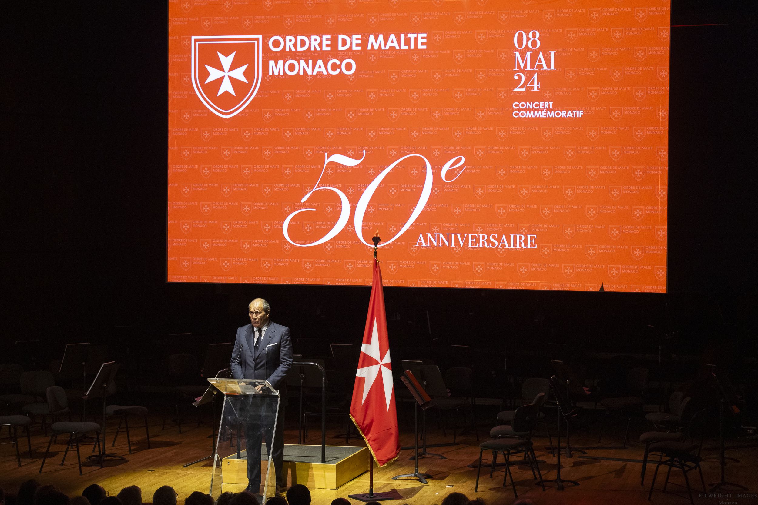 Die monegassische Assoziation des Malteserordens feiert Jubiläum: 50 Jahre