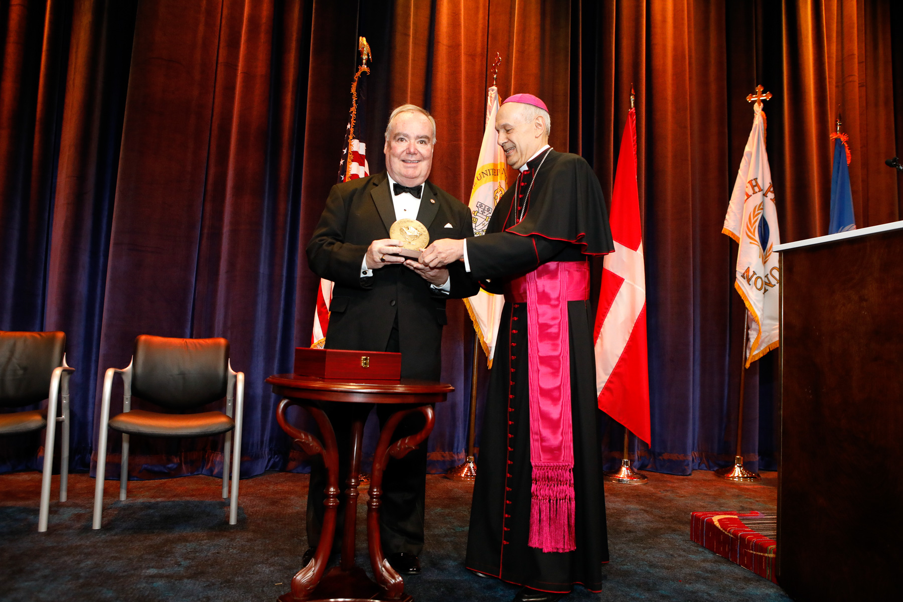 Il Gran Maestro dell’Ordine di Malta riceve il premio Path to Peace 2024